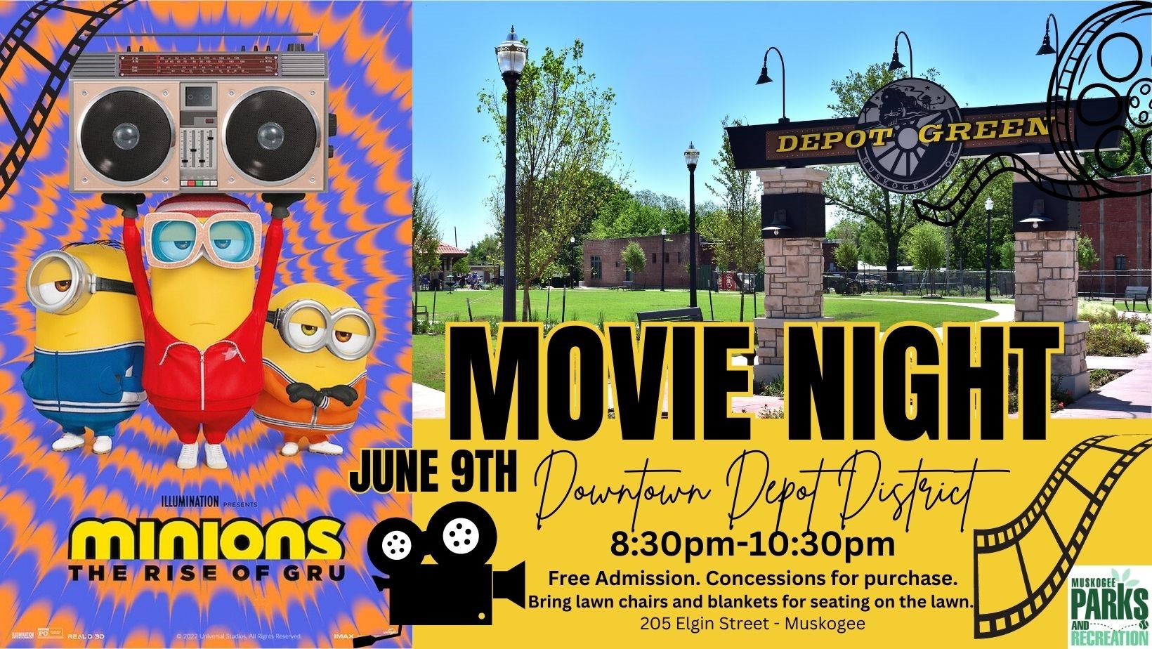 Movie Night June 9th Minions